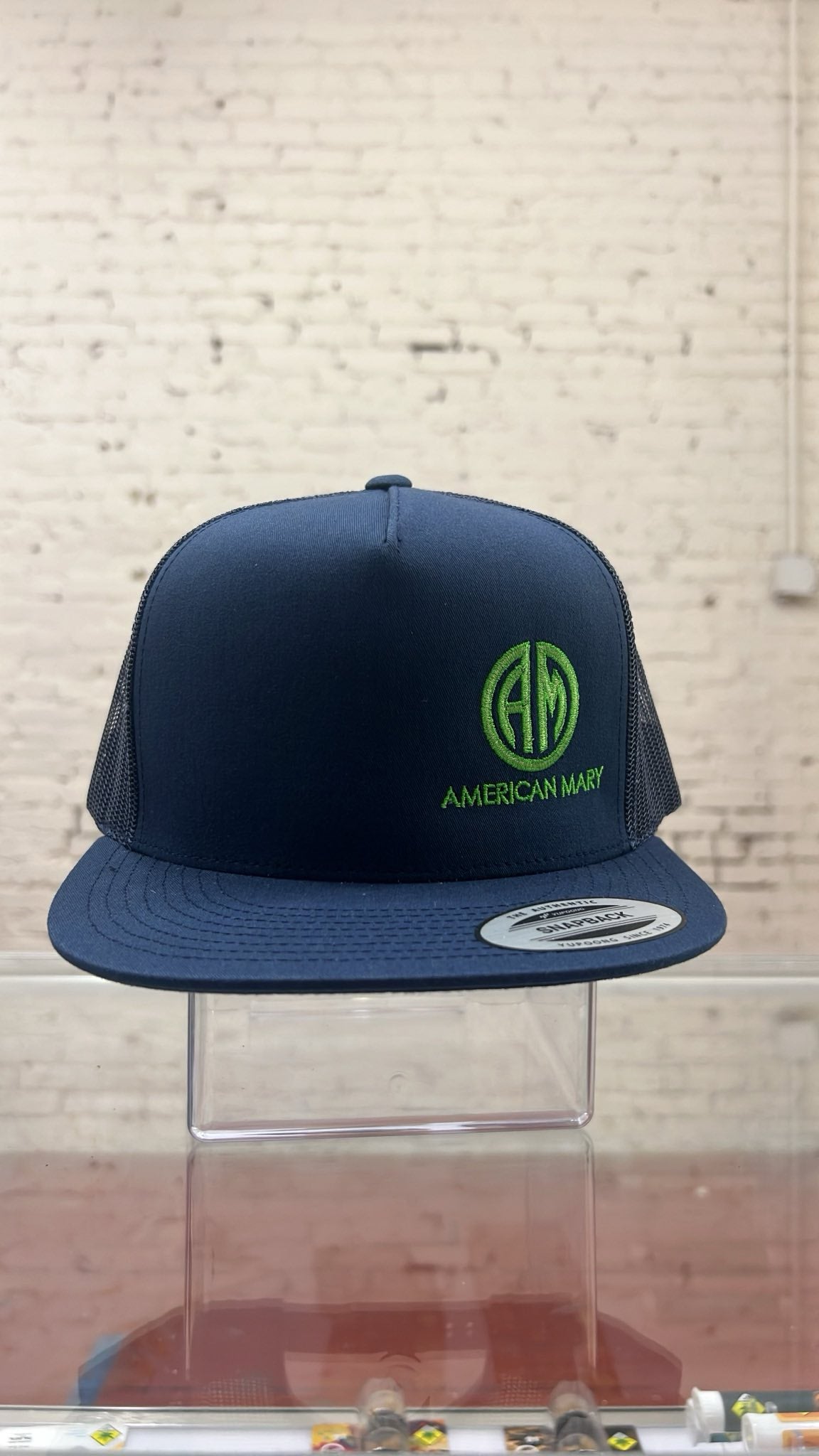 American Mary Trucker Hats (Side Logo)