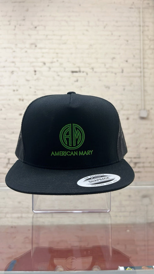 American Mary Trucker Hat (Center Logo)